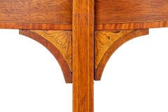 Sheraton Occasional Table Mahogany Inlay Side Tables, 1890