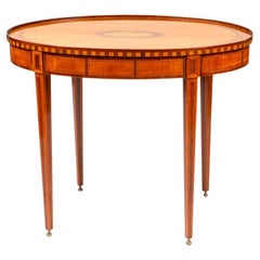 Sheraton occasional / Tray table in satinwood, England