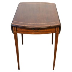 Mesa Sheraton Pembroke Hoja Caída Georgiana 1790