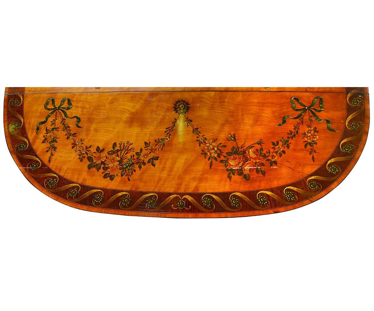 XIXe siècle Table Pembroke de style Sheraton revival, circa 1880 en vente
