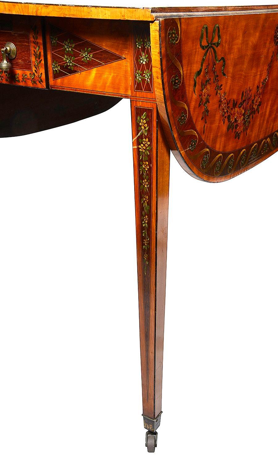 Table Pembroke de style Sheraton revival, circa 1880 en vente 1