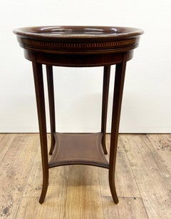 Sheraton Revival Side Table Mahogany Occasional