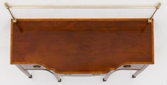 Sheraton Revival Sideboard, Mahogany Server, 1880