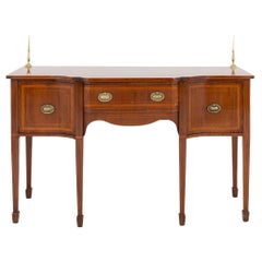 Credenza Sheraton Revival, server in mogano, 1880
