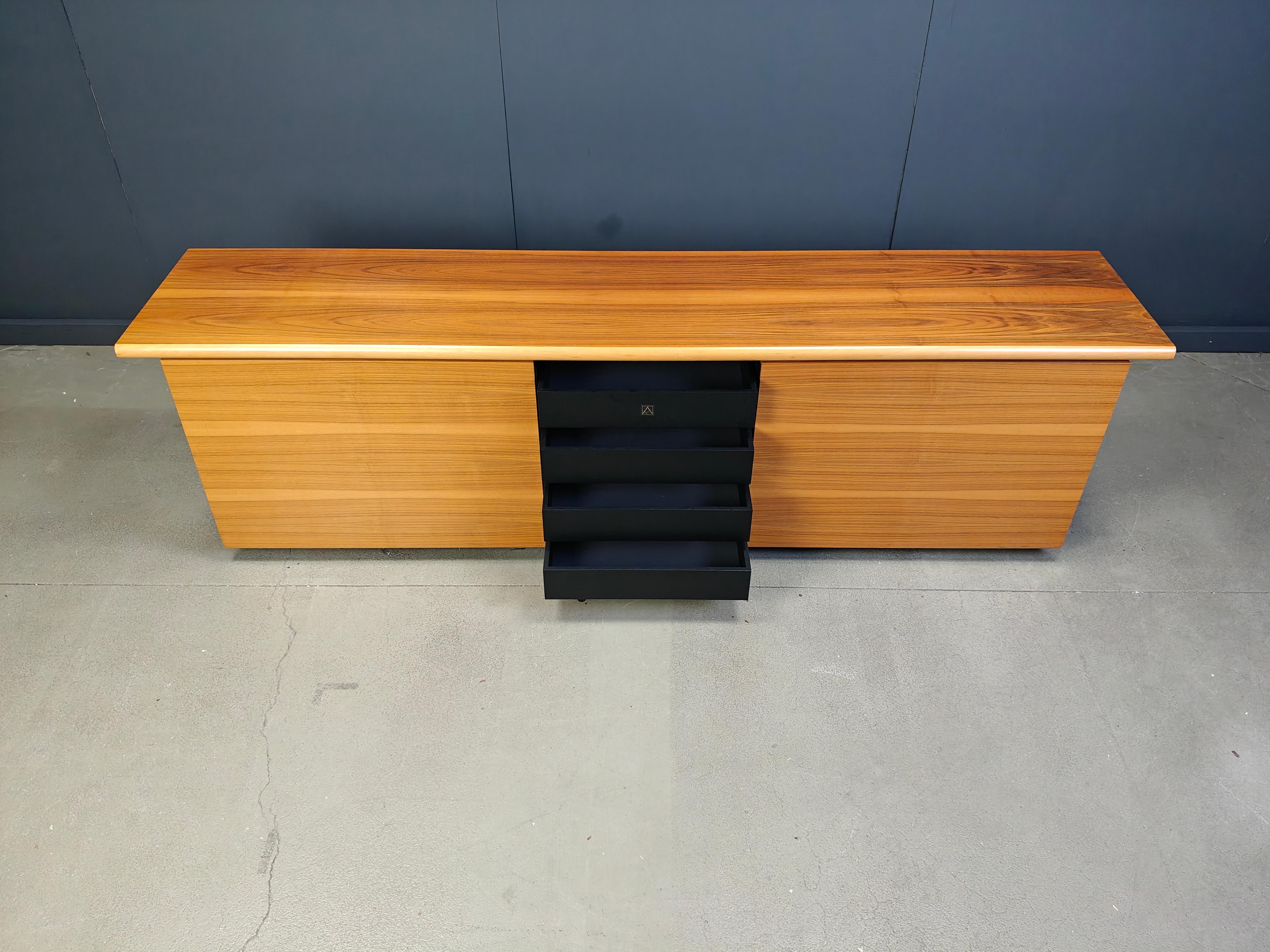 Vetro Credenza Sheraton di Giotto Stoppino per Acerbis, 1977 in vendita
