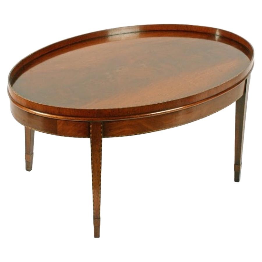 Sheraton Style Coffee Table, 20th Century For Sale