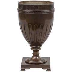 Sheraton Style Mahogany Cutlery Urn, Jardinière, circa 1890