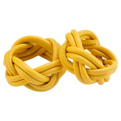 SHERAZADE - Set di 2 Portatovaglioli - Cedro Yellow