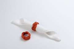 SHERAZADE - Set di 2 Portatovaglioli - Spritz Orange