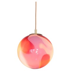 Sherbet Sorbetto Pendant Lamp Handblown Glass One of a Kind by Courtney Kinnare