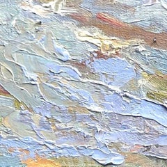 "After Sorolla Study of the Sea" (2023) by Sheri Farabaugh, Oil Sea Painting