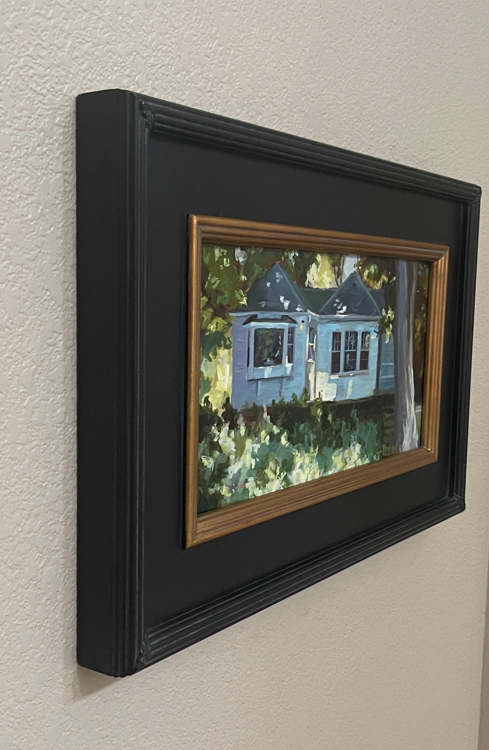 „Cottage Life“ (2020) von Sheri Farabaugh, Stillleben, Ölgemälde im Angebot 1