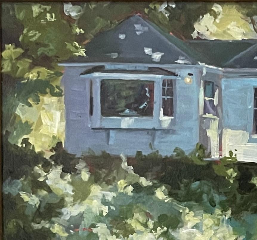 „Cottage Life“ (2020) von Sheri Farabaugh, Stillleben, Ölgemälde im Angebot 3