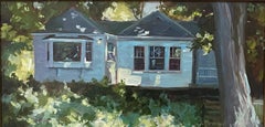 „Cottage Life“ (2020) von Sheri Farabaugh, Stillleben, Ölgemälde