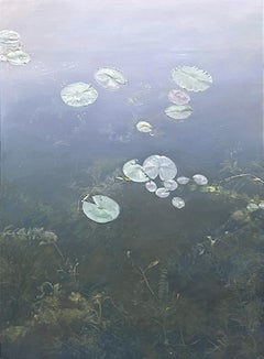 "La calma della sera" (2024) di Sheri Farabaugh, Natura morta dipinta a olio