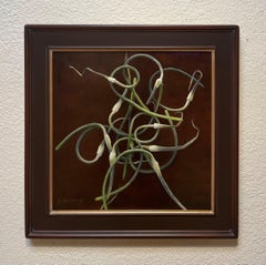 "Garlic Scapes" Oil Painting