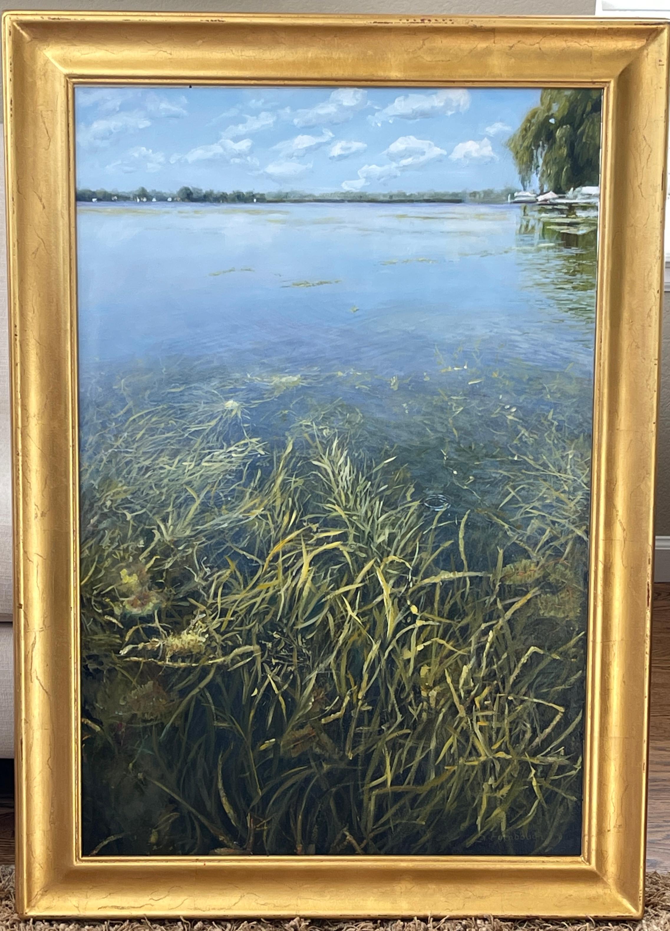 „Hidden Garden“ (2024) von Sheri Farabaugh, Stillleben, Ölgemälde im Angebot 3