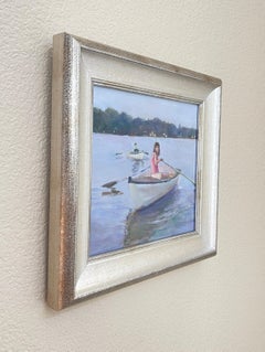 "Lure of the Dinner Bell" (2024) by Sheri Farabaugh, Still Life Oil Painting