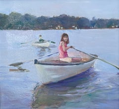 "Lure of the Dinner Bell" (2024) by Sheri Farabaugh, Still Life Oil Painting