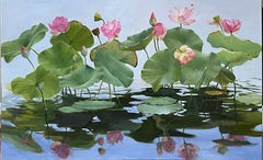 "Serenity" (2024) by Sheri Farabaugh, Still Life Oil Painting