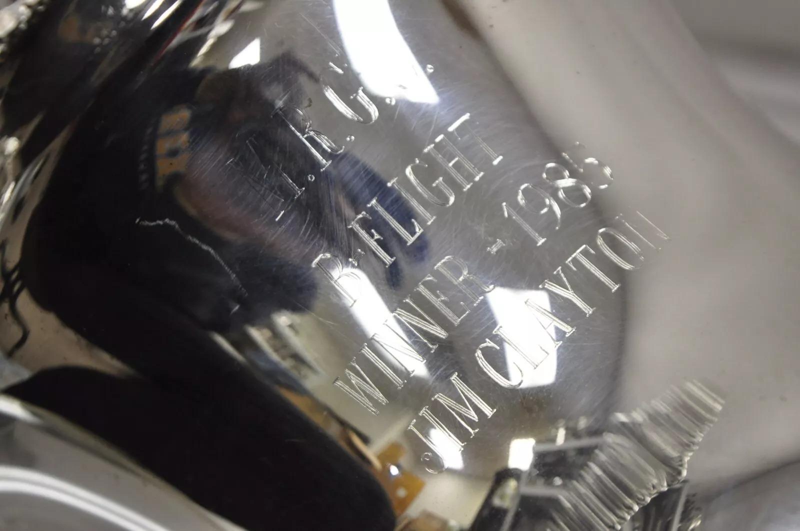 Sheridan Victorian Bulbous Silver Plated Champagne Chiller Ice Bucket Engraved For Sale 4