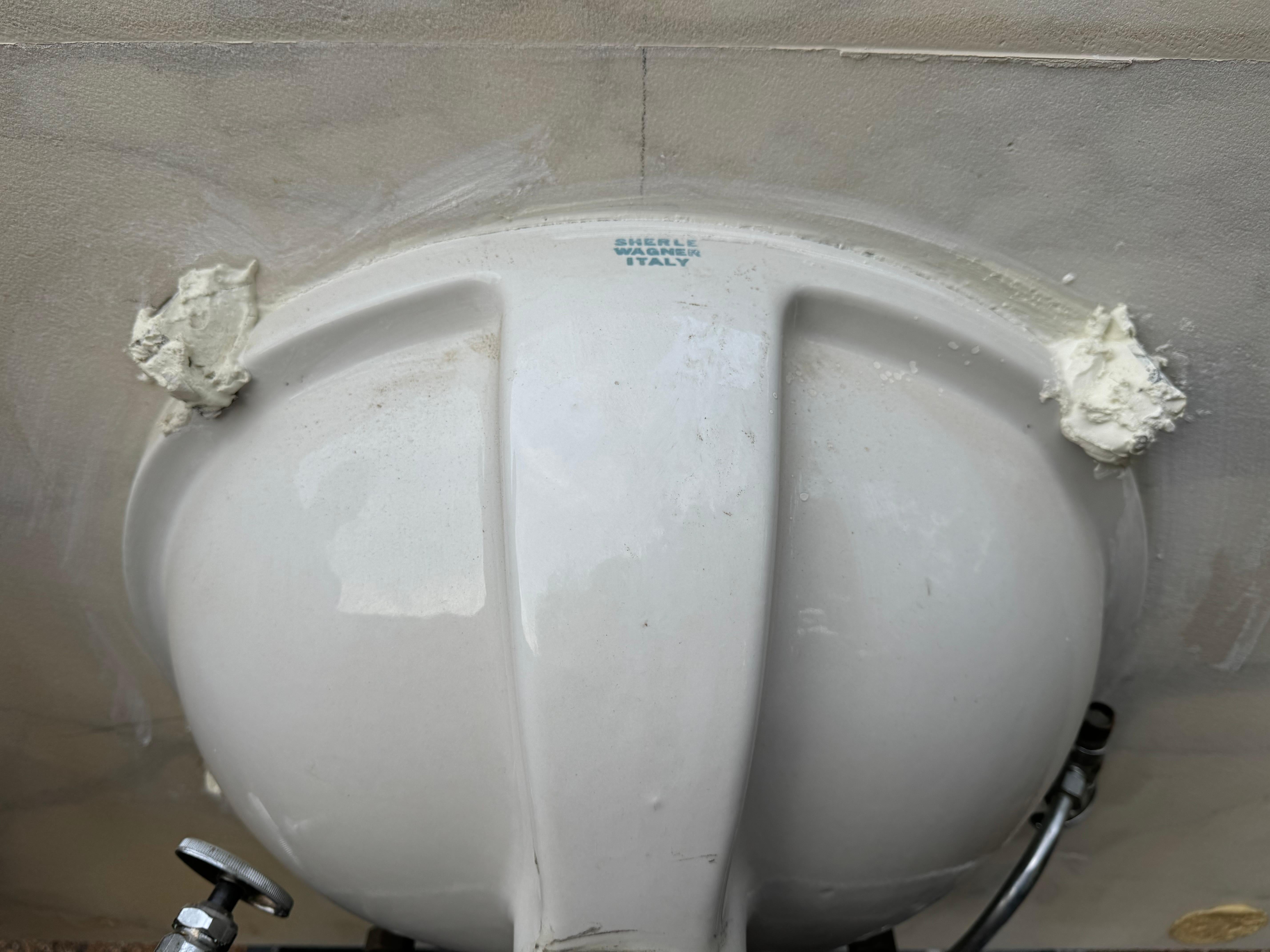 Sherle Wagner Chinoiserie Ming Flor azul Lavabo y grifo caño Italia en venta 8