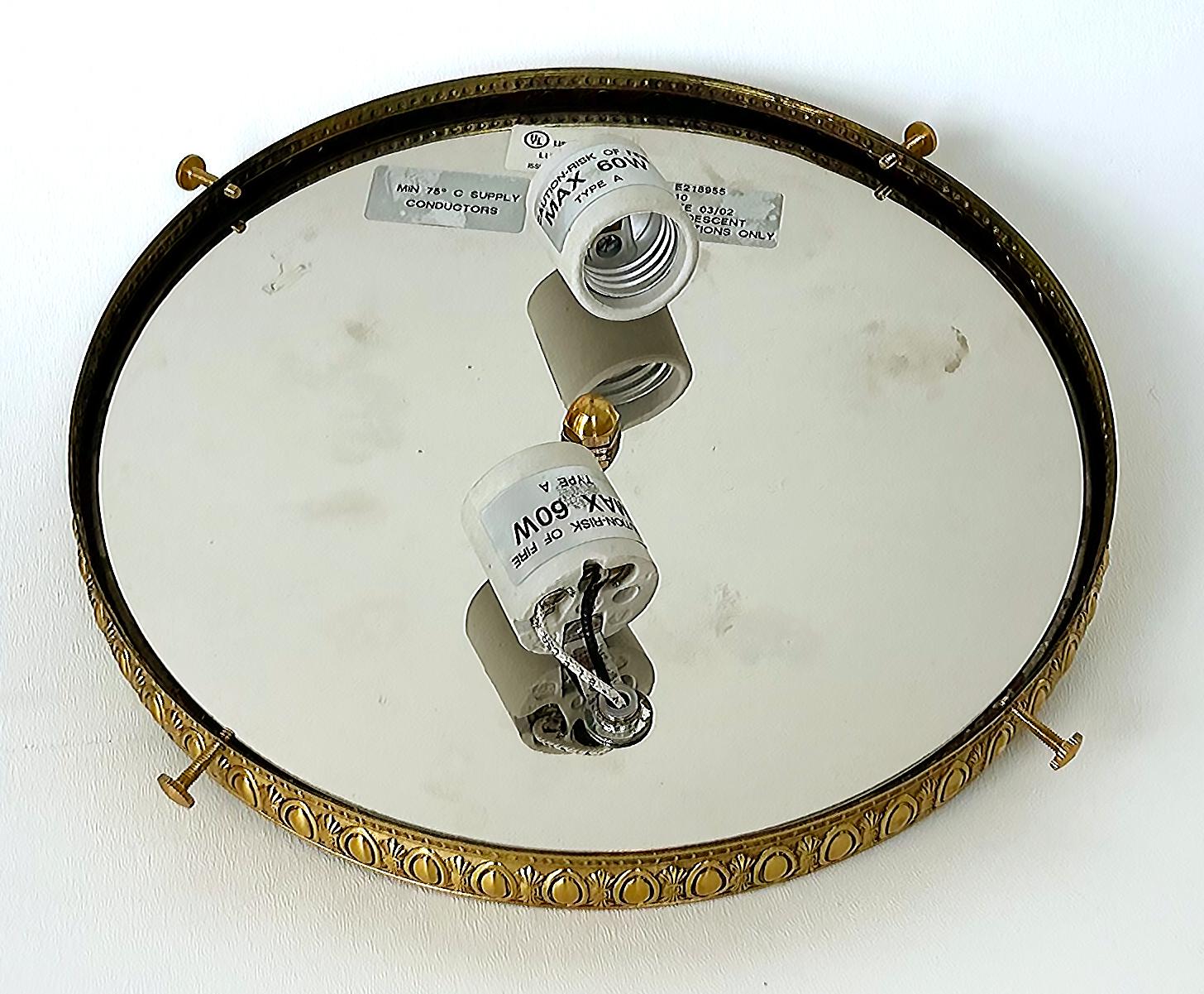 Sherle Wagner Flush Mount Crystal Beaded Lighting Fixture 6
