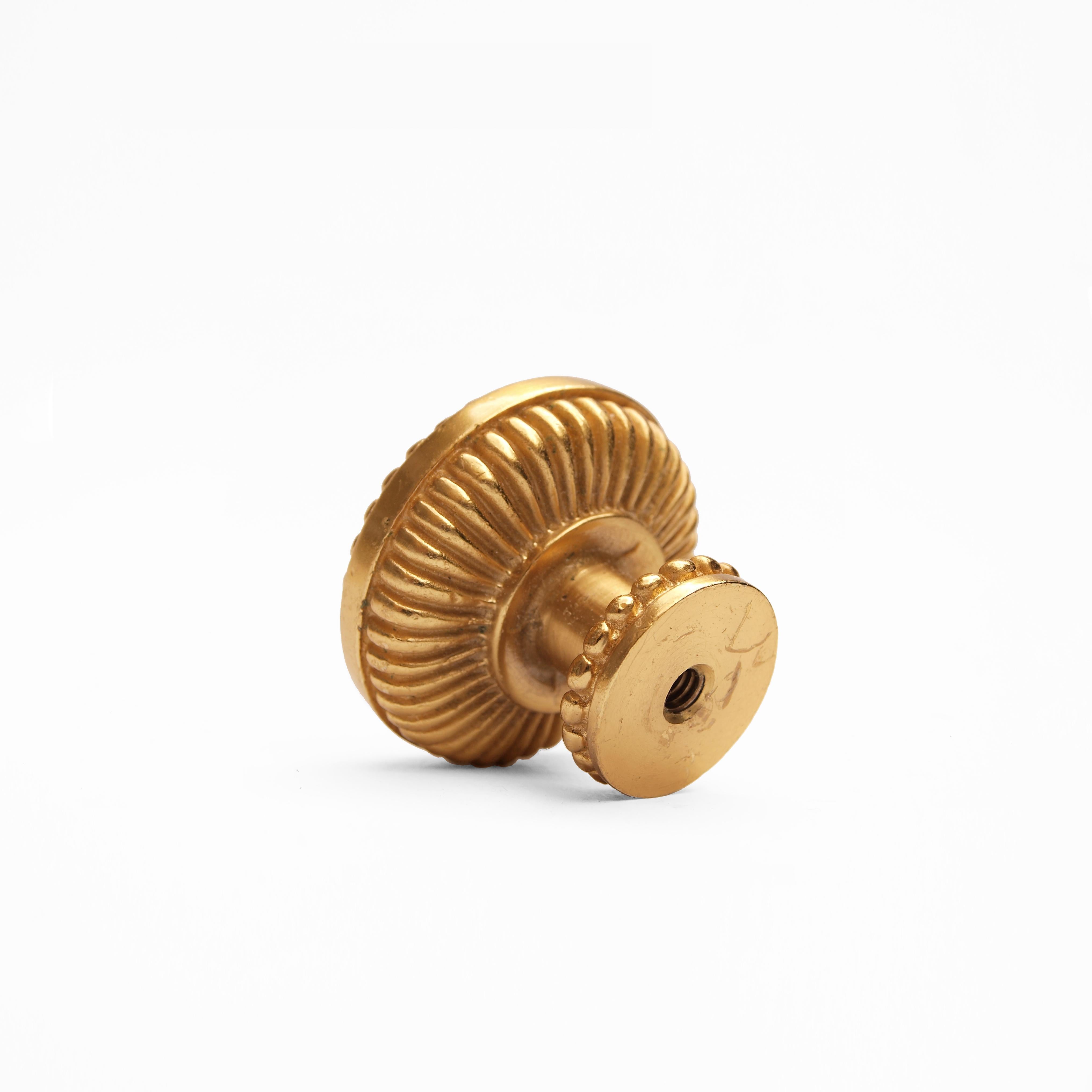 Sherle Wagner Gold Cabinet or Drawer Knobs 5