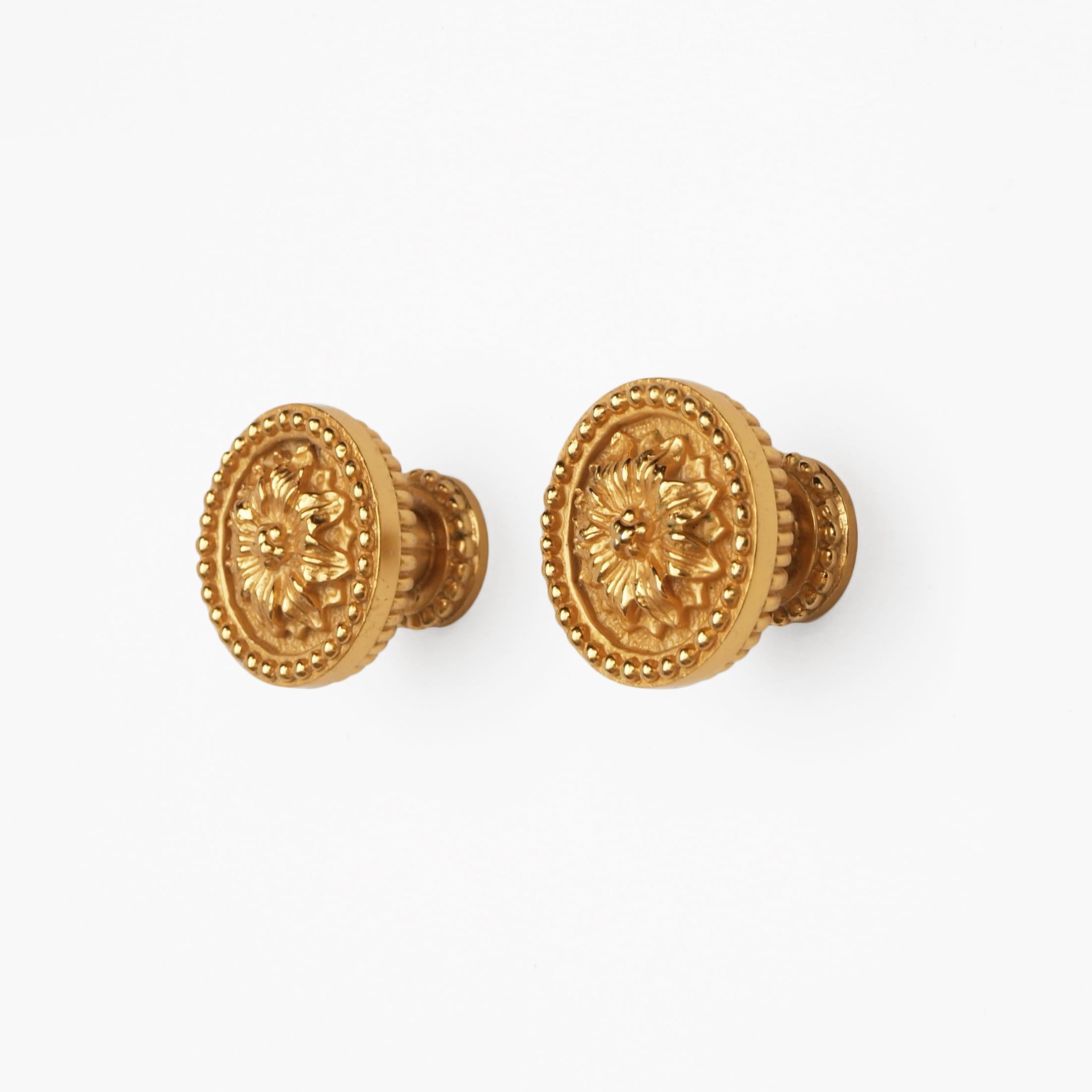 gold drawer knobs