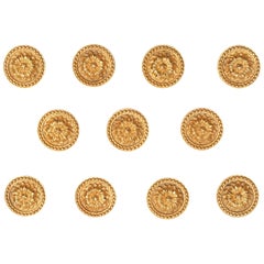 Sherle Wagner Gold Cabinet or Drawer Knobs