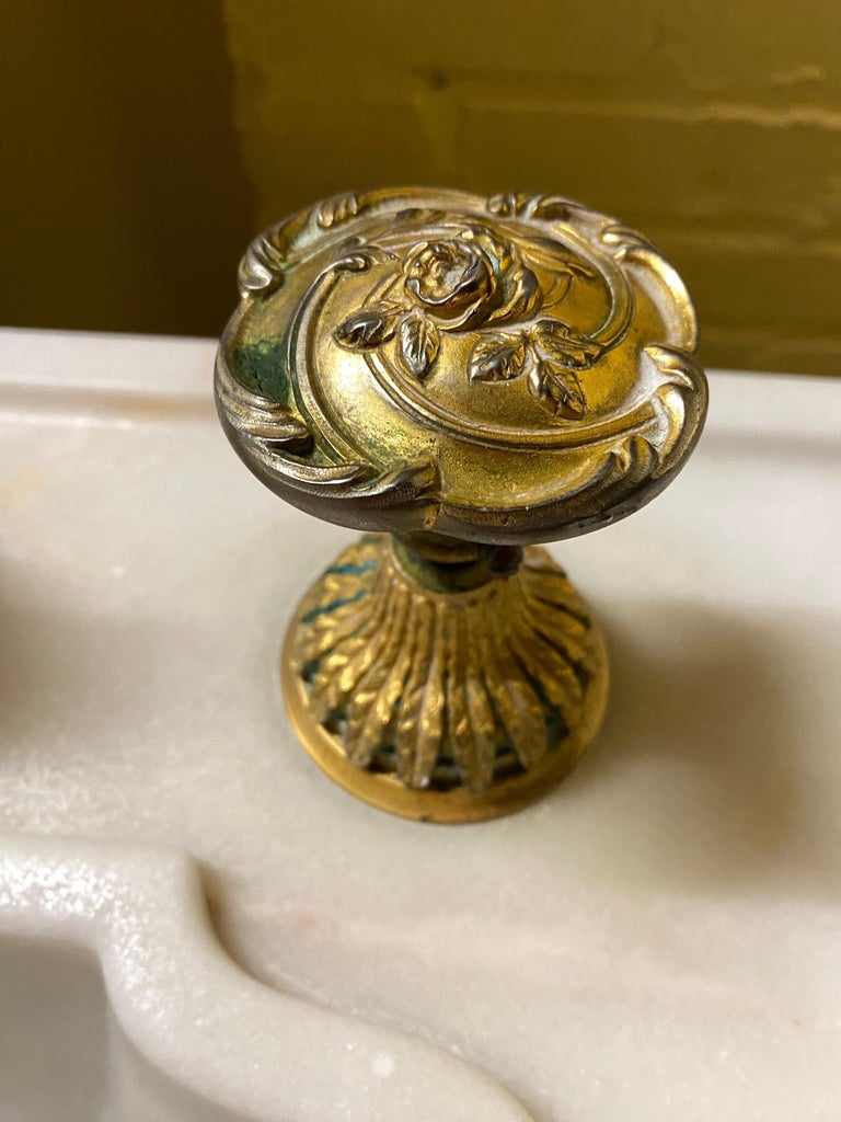 Sherle Wagner Marble Pedestal Sink For Sale at 1stDibs