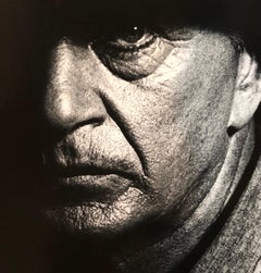 Vintage Silver Gelatin Print Photograph Gary Cooper, His Last Photo, Signed