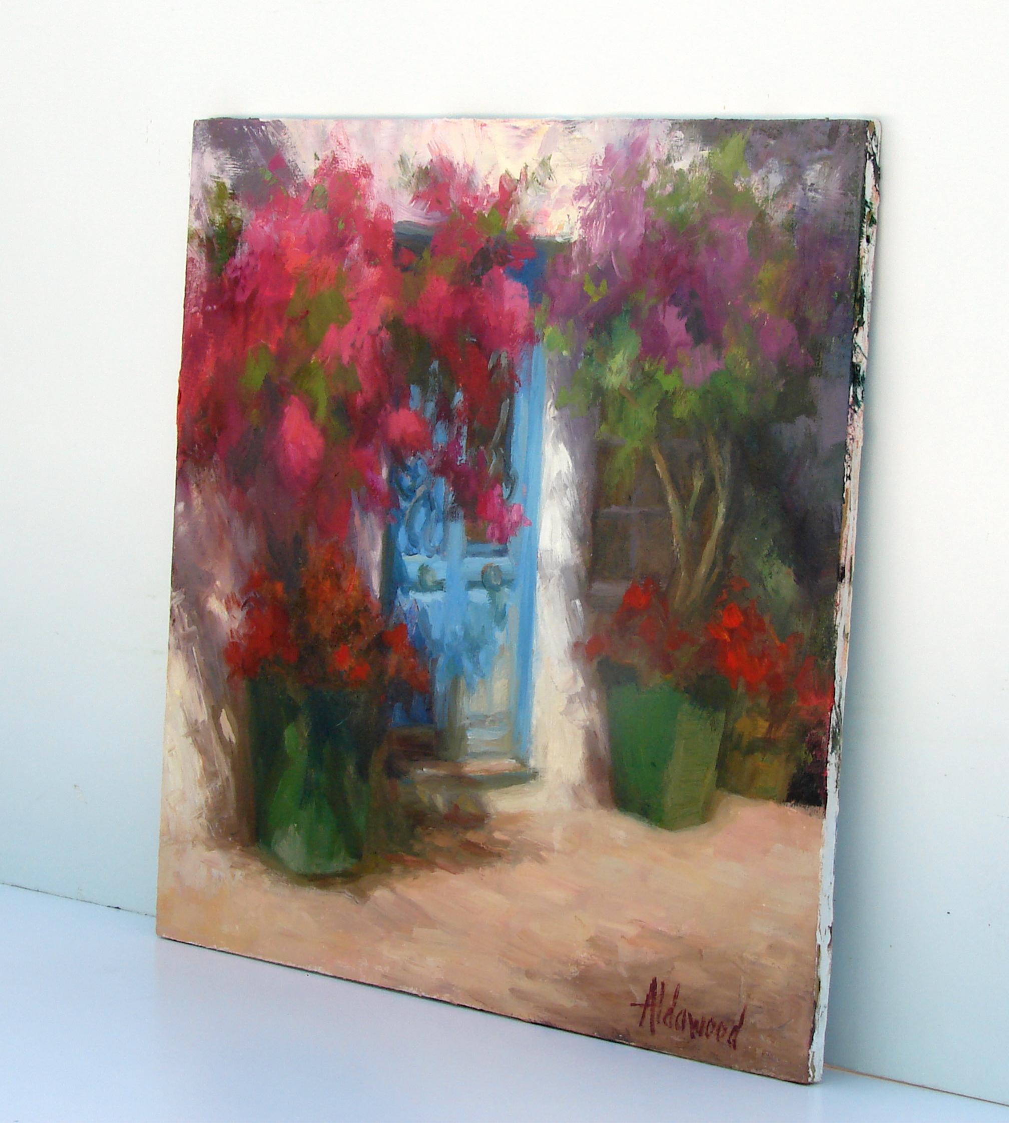 Colori di Estepona, Pittura a olio - Art Impressionismo di Sherri Aldawood