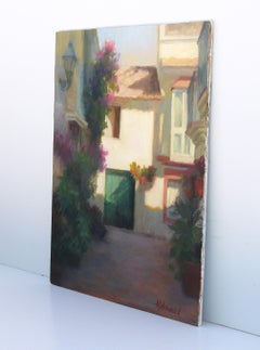 Evening Light in Estepona, Oil Painting