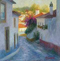 Sera a Obidos, Pittura a olio