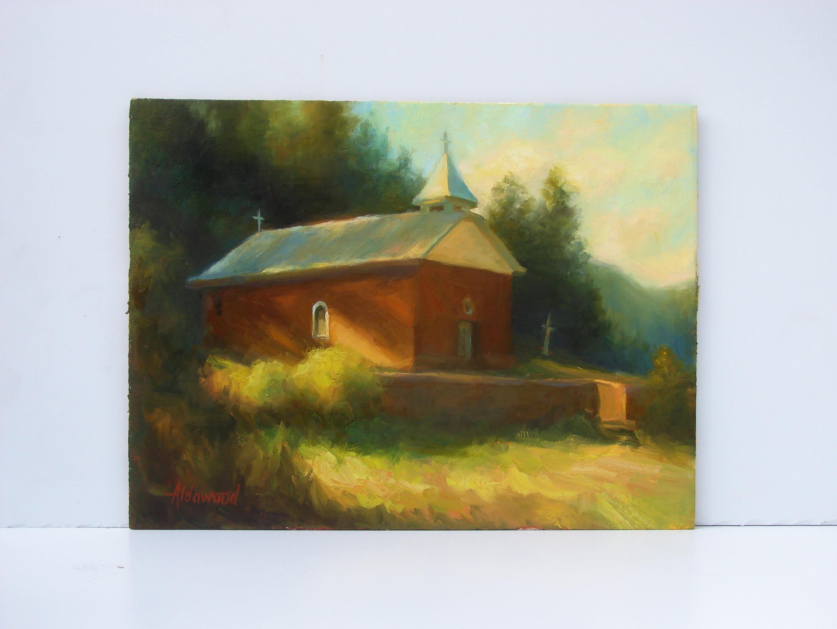 easy church painting