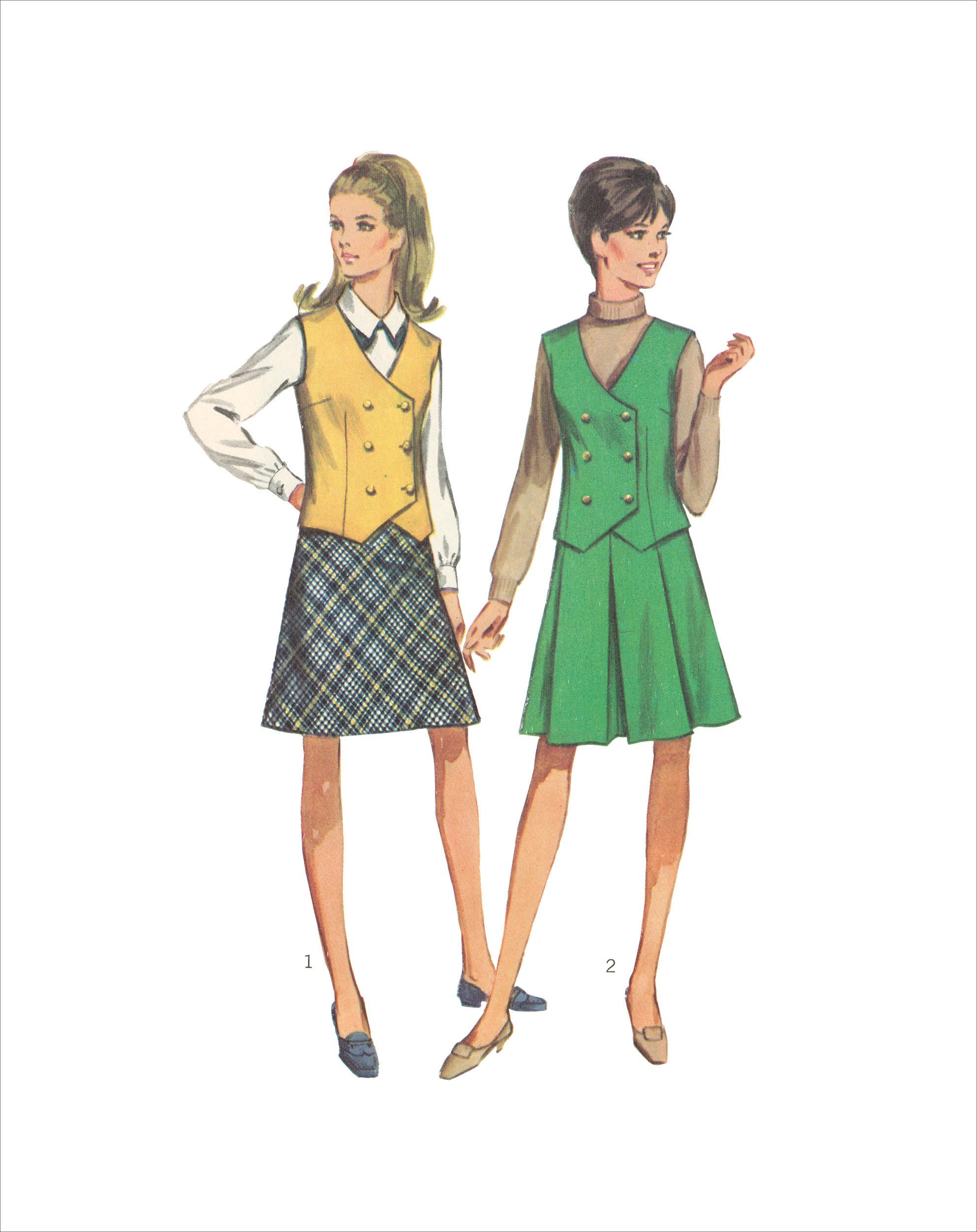 Retro Collage IX - Mixed Media Art by Sherri Wolfgang