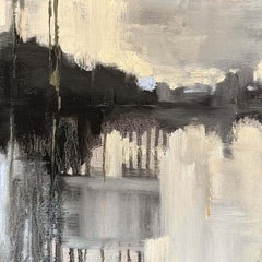 Luz interior I de Sherrie Russ Levine, Pintura cuadrada de paisaje