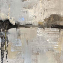 Luz interior II de Sherrie Russ Levine, Pintura cuadrada de paisaje