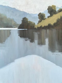 Wistful Moment by Sherrie Russ Levine, Vertical Landscapr Painting