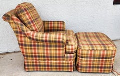 Sherrill English Country Club Chair & Ottoman