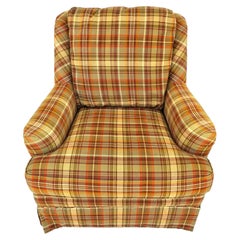 Sherrill English Country Swivel Rocker Lounge Club Chair