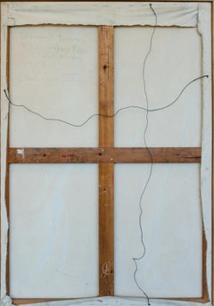 "Bandoline III" Sherron Francis, 1978 Pittura astratta gestuale in campo cromatico