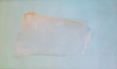 "Coarse Aggregate" Sherron Francis, Light Blue, Lyrical, Abstract Expressionism