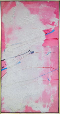 "Untitled," Sherron Francis, Female Abstract Expressionism, Pink Lyrical