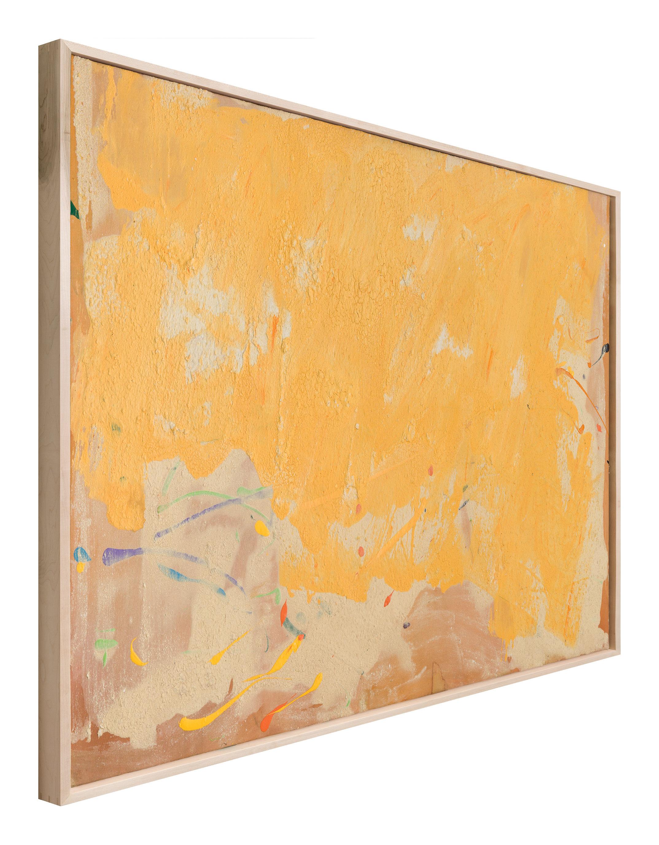 Gelbe Schleife I – Painting von Sherron Francis