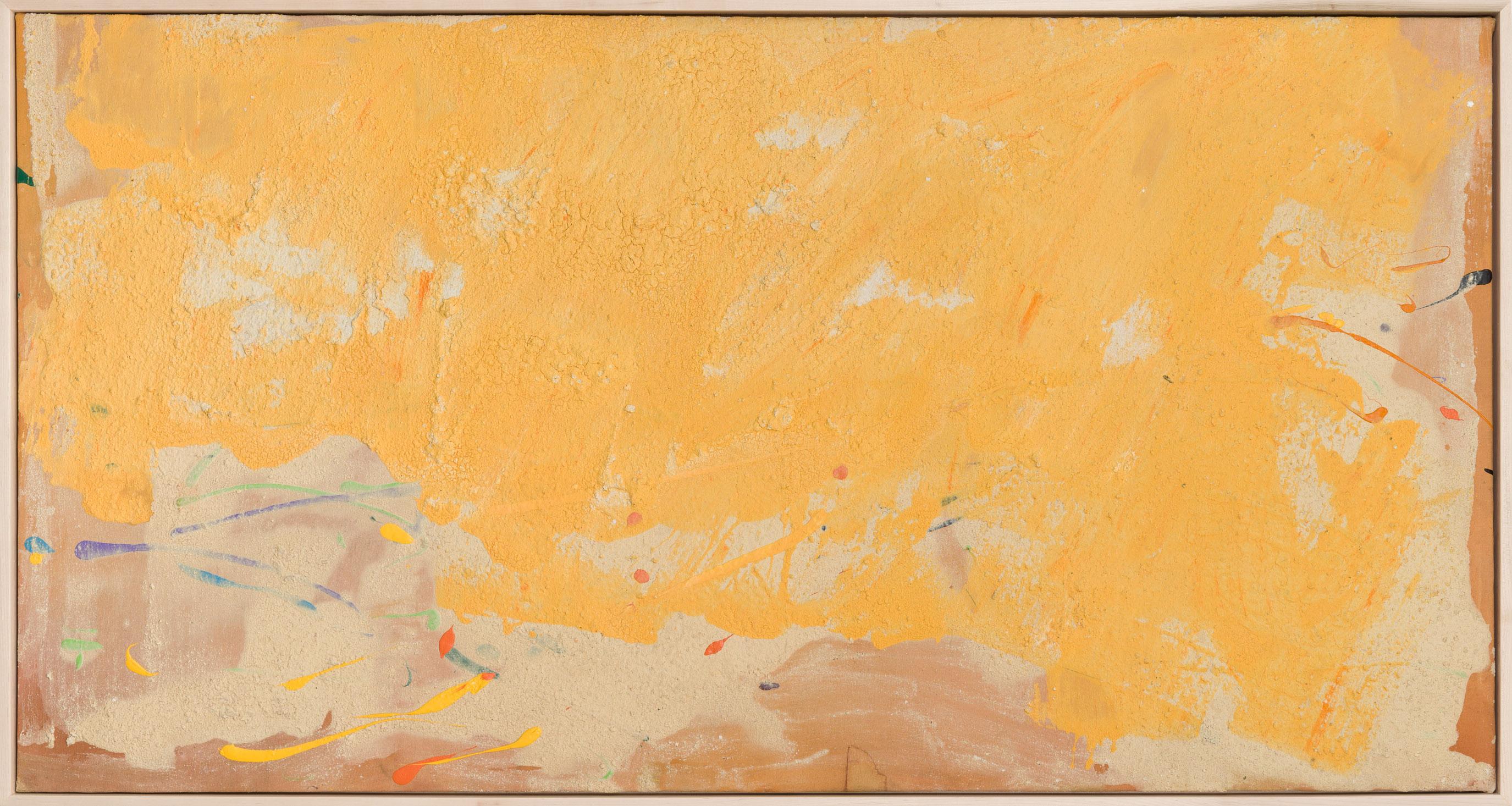 Sherron Francis Abstract Painting - Yellow Tail I