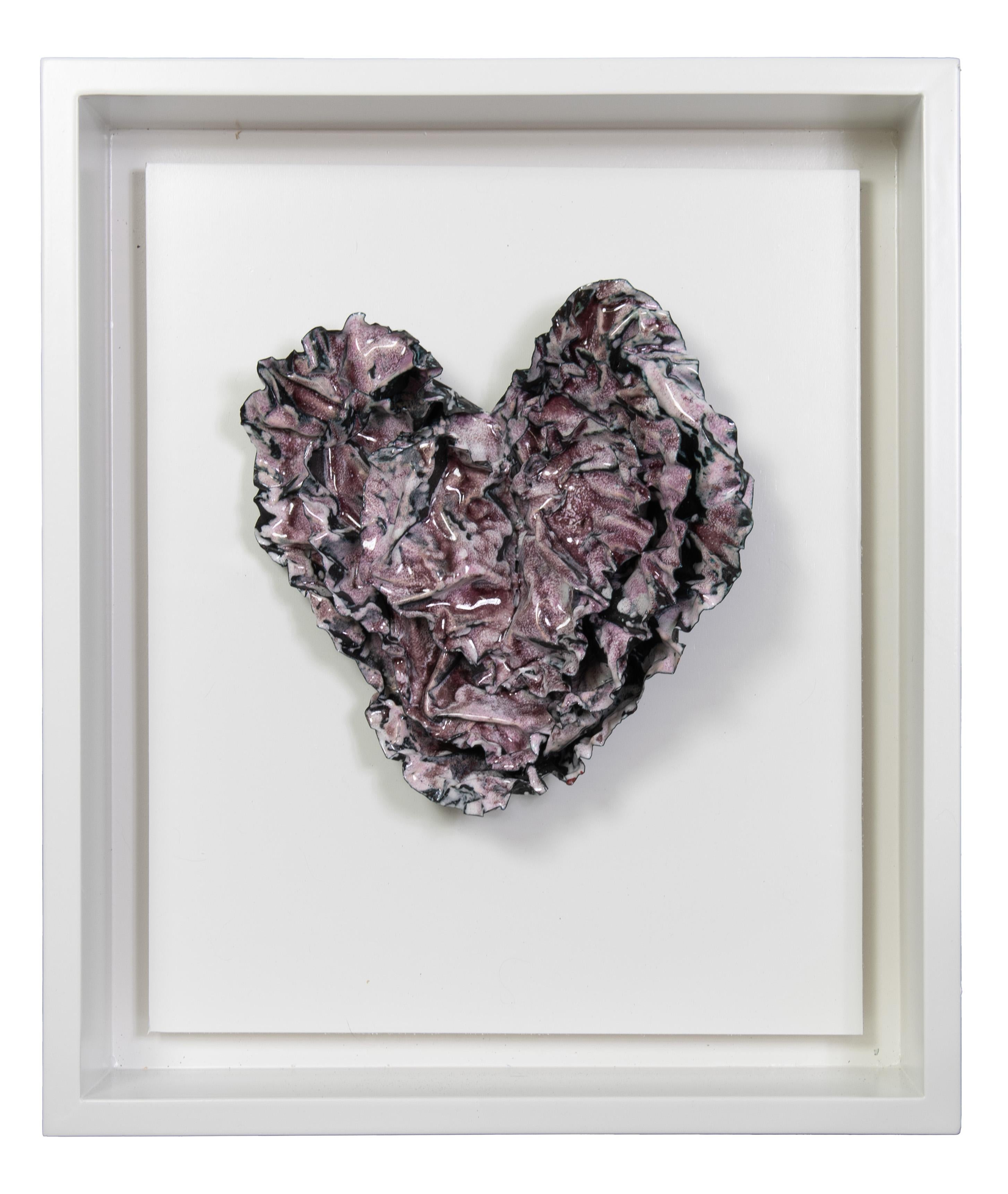 Sherry Been Abstract Sculpture - "Dream Heart" Abstract Wall Art Sculpture, 2023