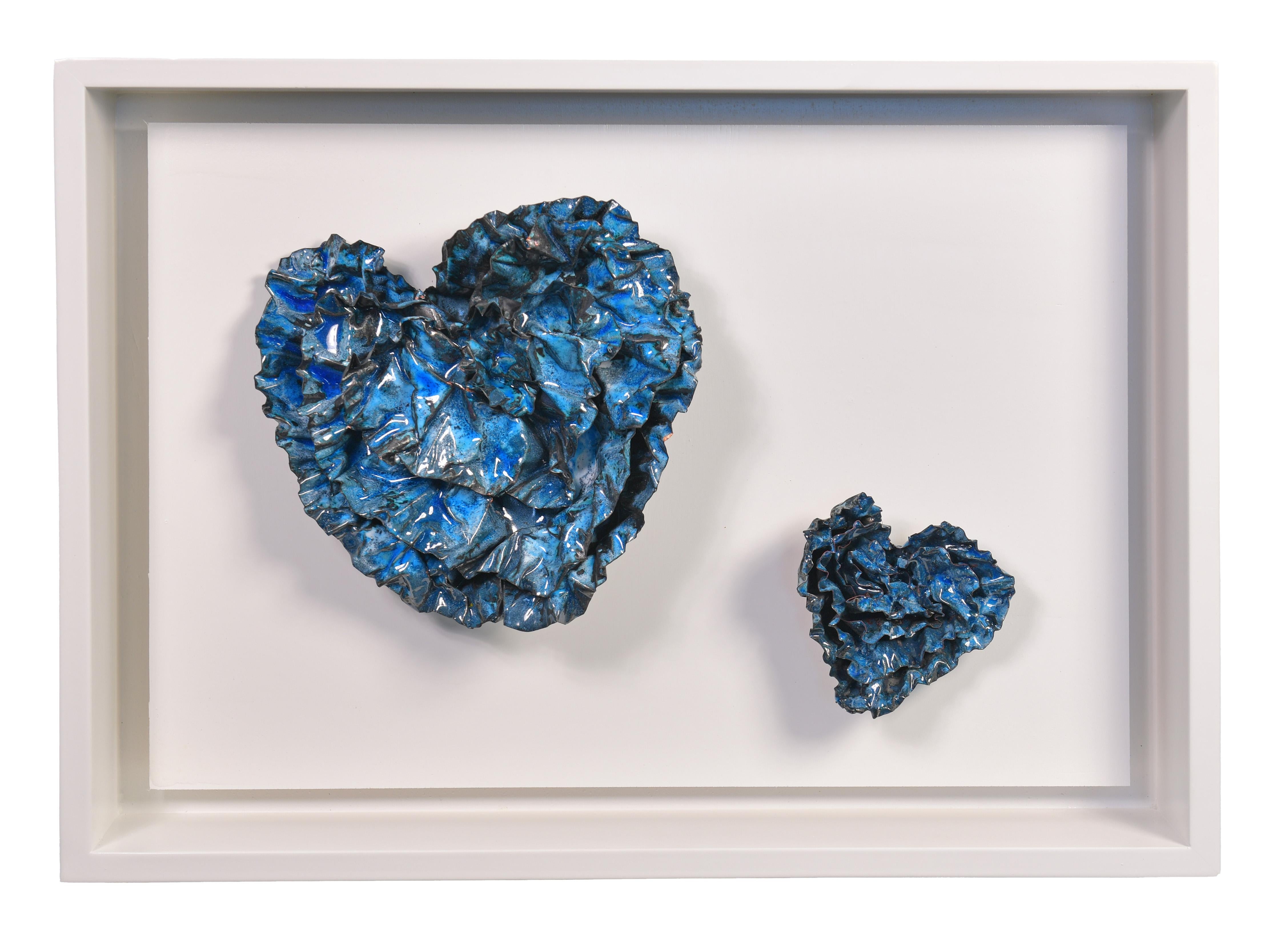 "Just Like You" Heart Abstract Wall Art Sculpture, 2024