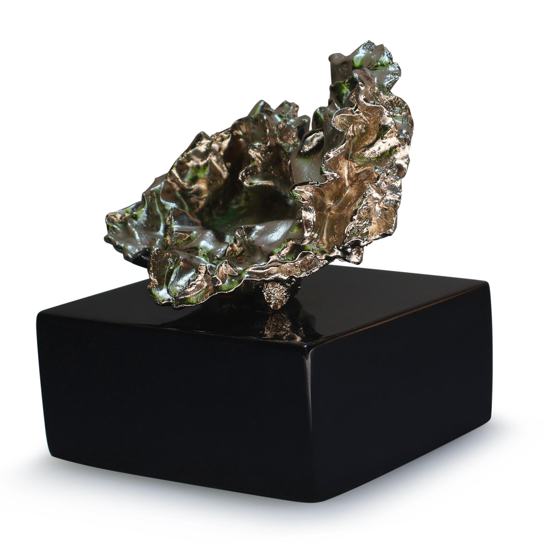 Sculpture d'art abstraite Silver Heart, 2023 en vente 5